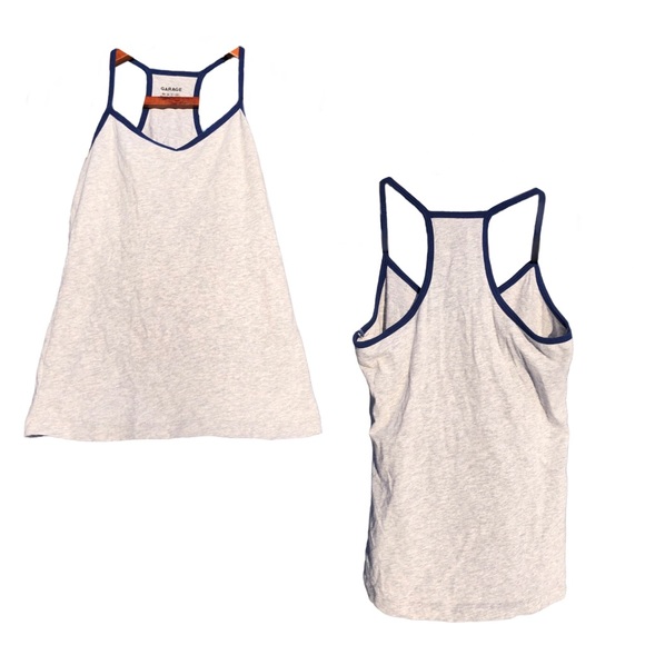 Garage camisole grey and blue Adjusted fit skinny - Picture 2 of 4